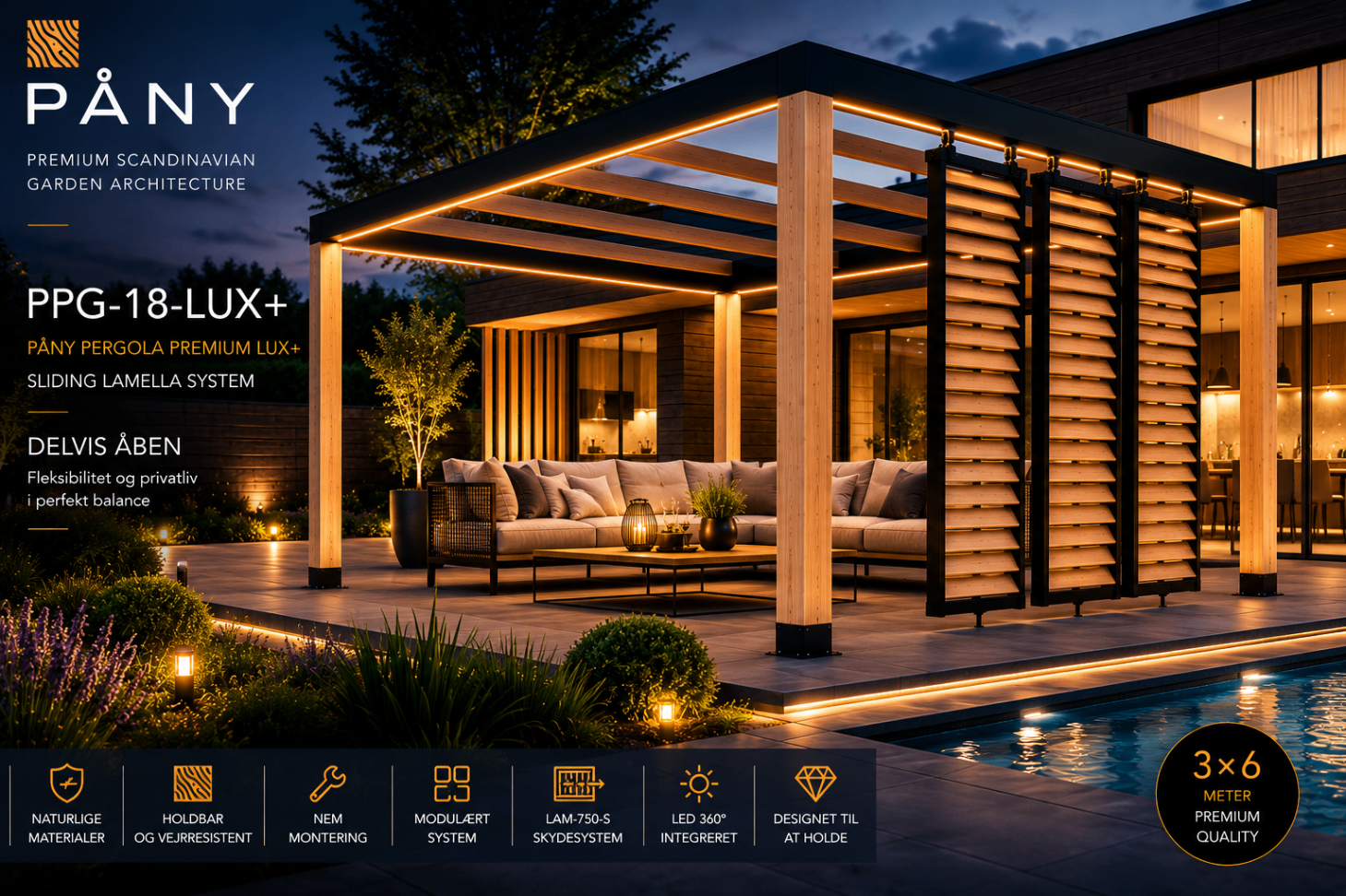PÅNY Pergola System