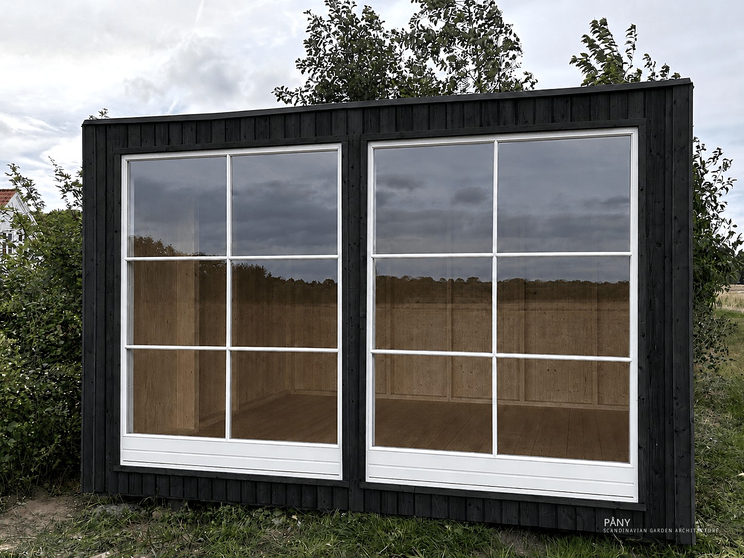 Roskilde Garden Office — roskilde garden office front glazing — Roskilde, Zealand
