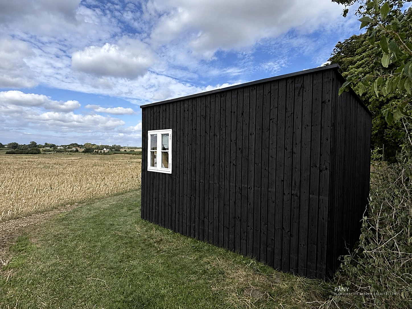 Roskilde Garden Office — roskilde garden office black timber side — Roskilde, Zealand