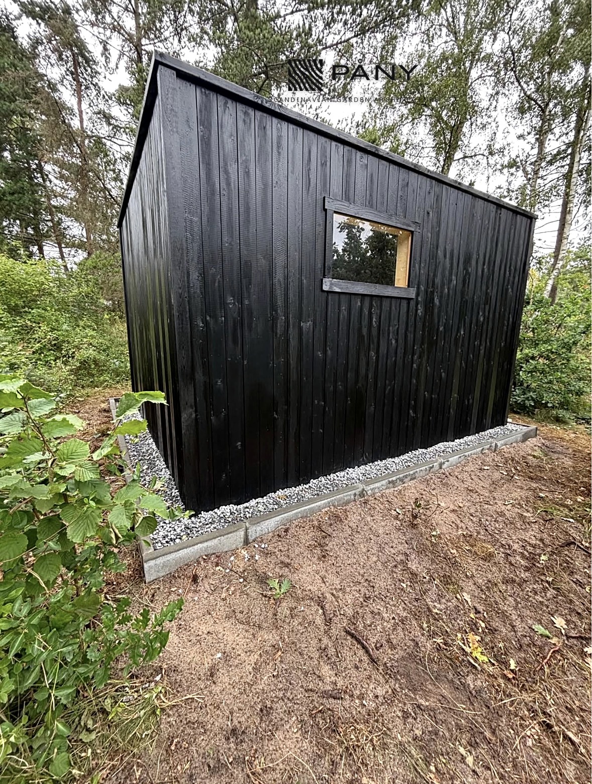 Solrød Strand Garden Shed — solrod strand shed facade — Solrød Strand, Zealand