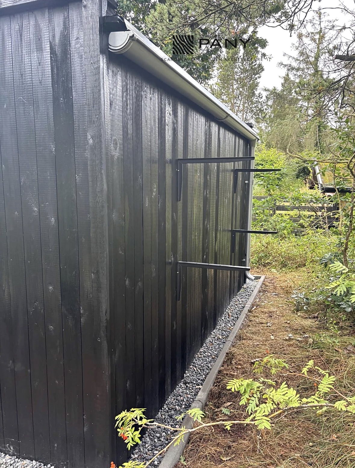 Solrød Strand Garden Shed — solrod strand shed gravel perimeter — Solrød Strand, Zealand