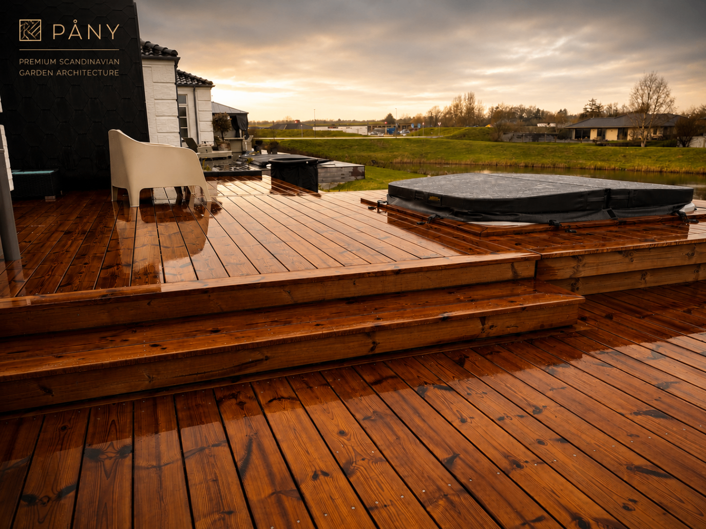 Hillerød Large Thermofyr Terrace & Wellness Zone — 9