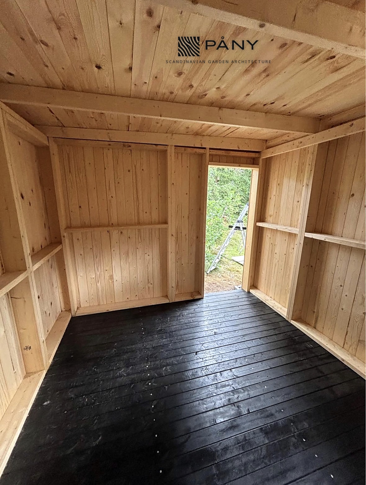 Solrød Strand Garden Shed — solrod strand shed interior — Solrød Strand, Zealand