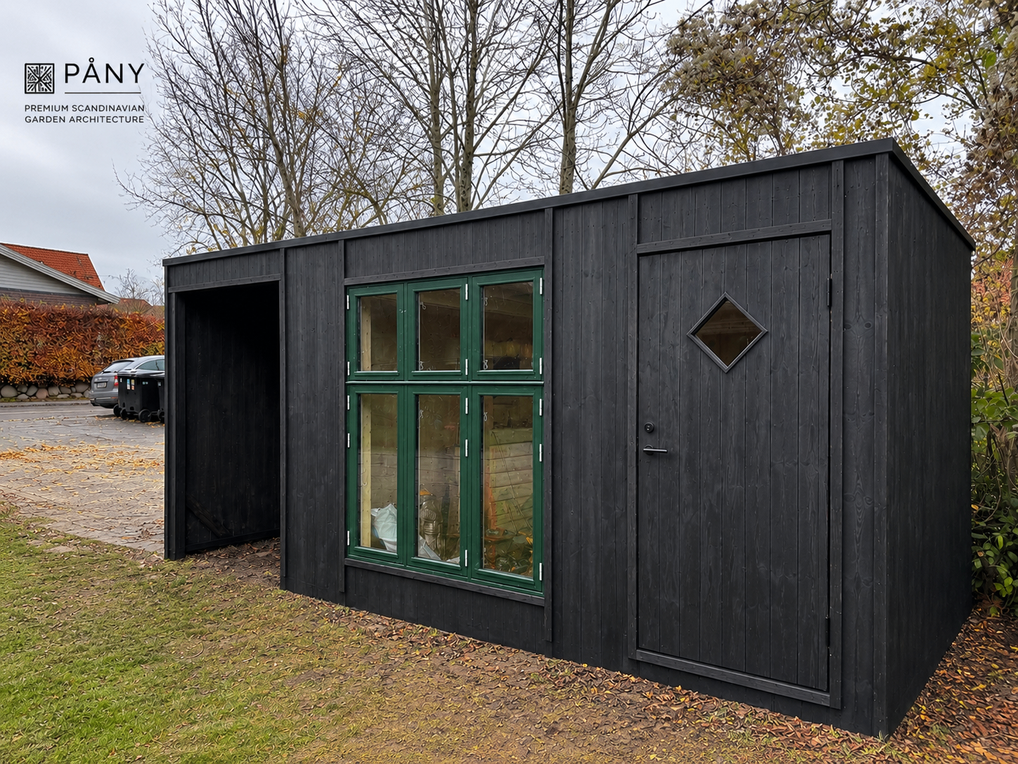 Roskilde Garden Work Space & Bicycle Screen — 3