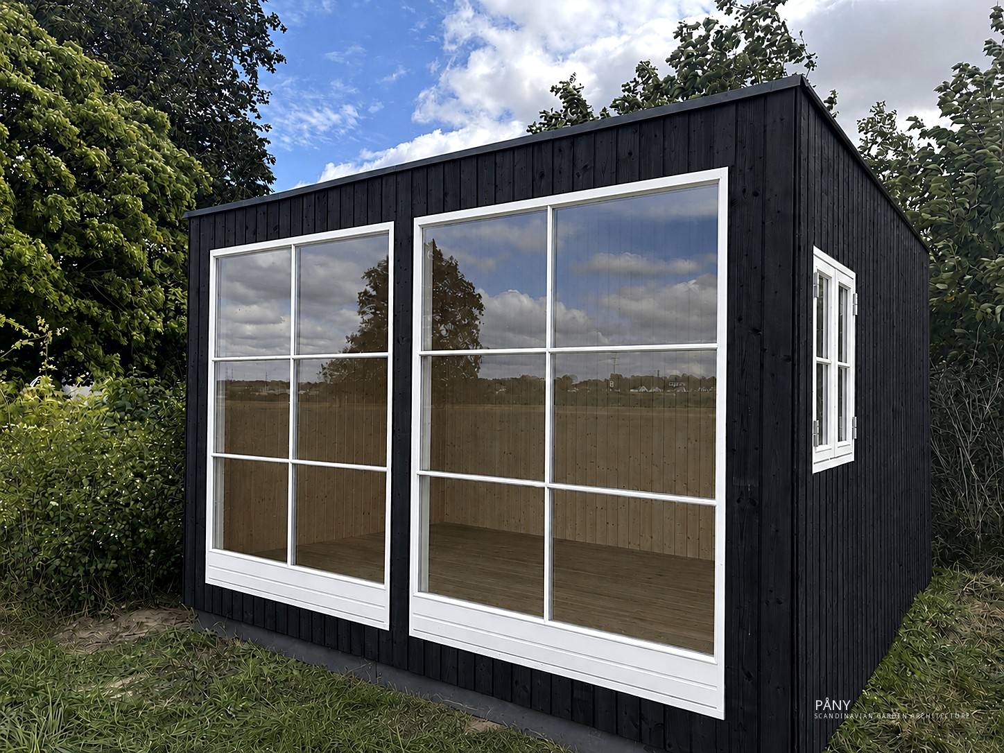 Roskilde Garden Office — roskilde garden office corner windows — Roskilde, Zealand