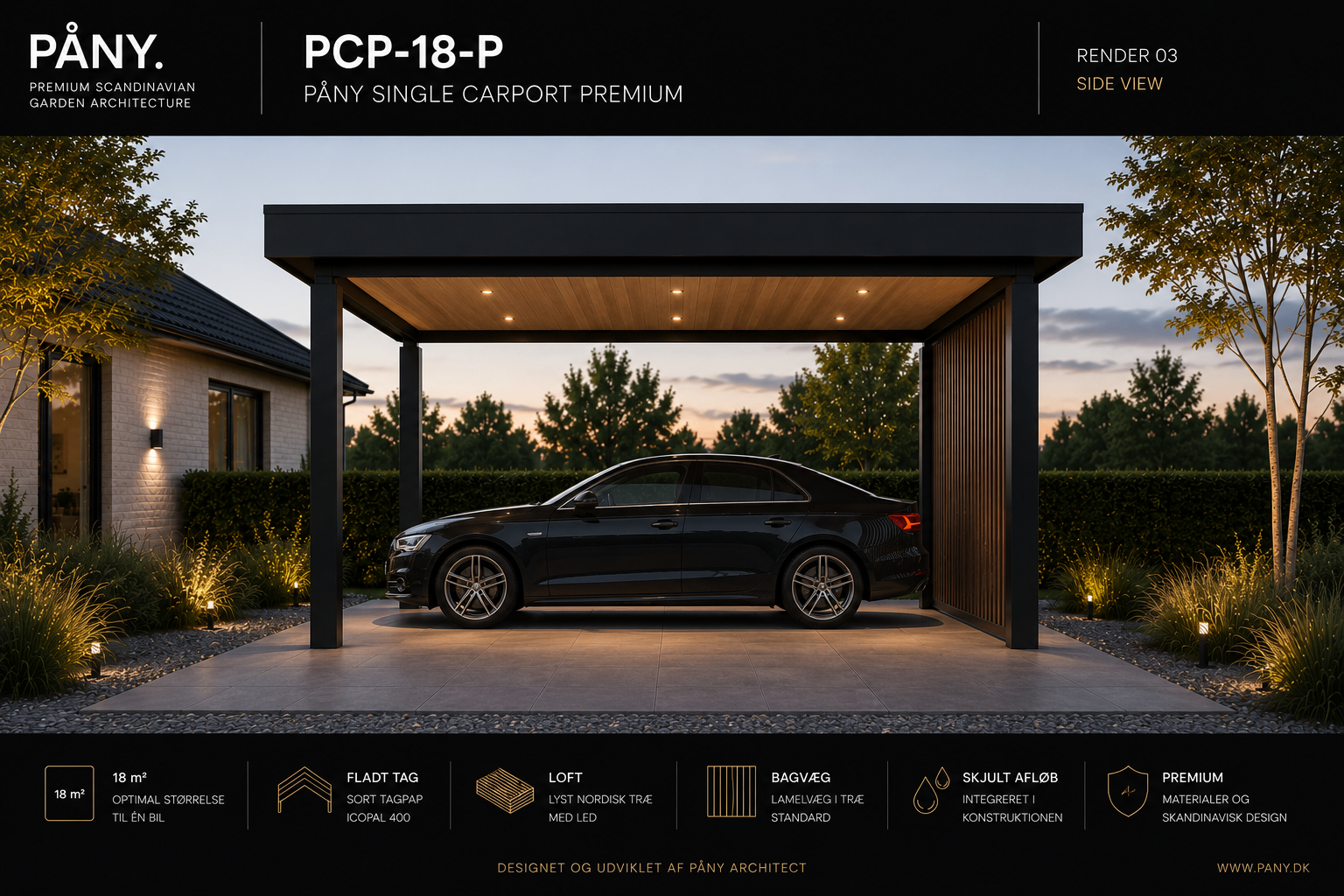 PCP-18-P side view