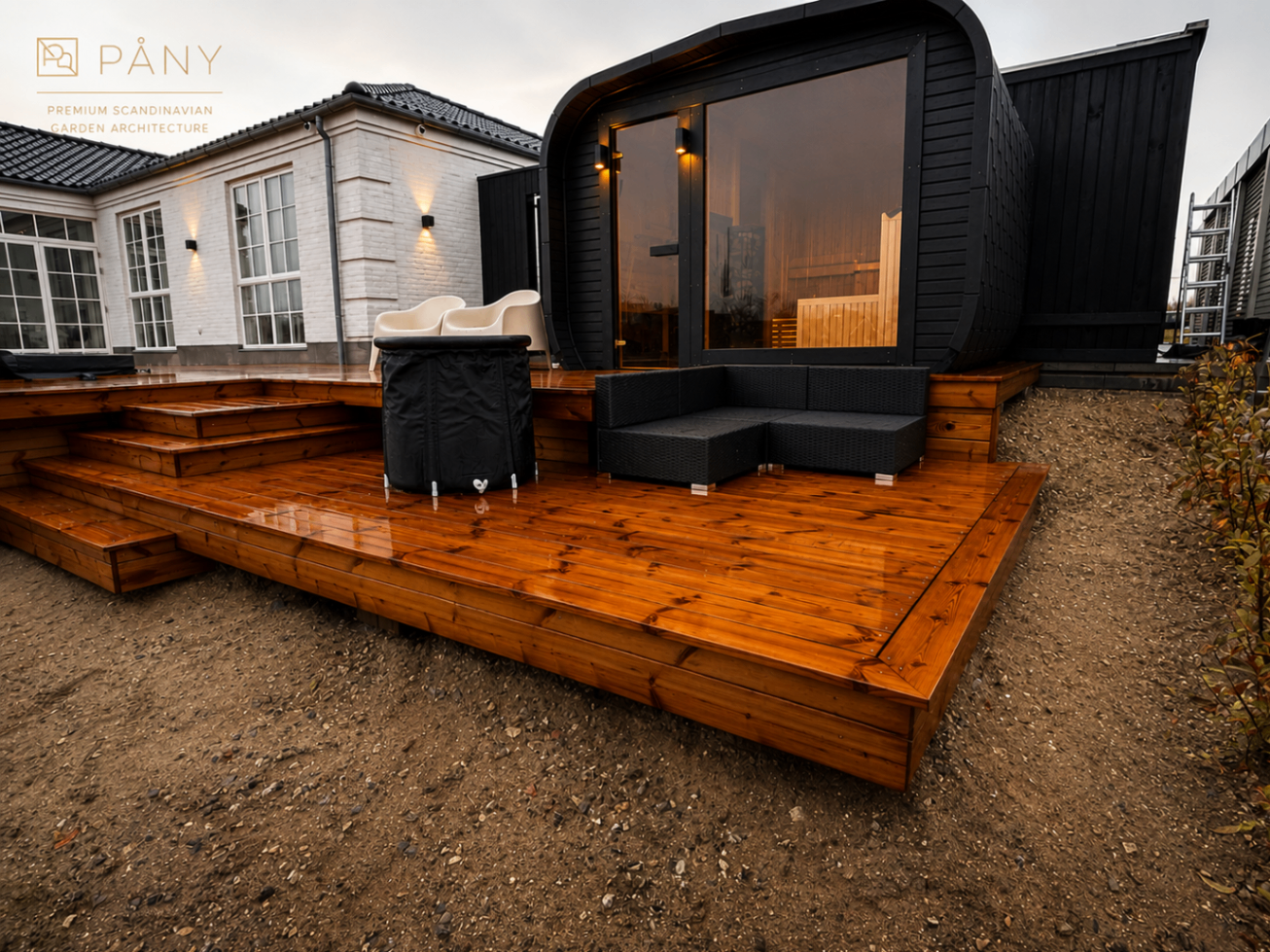 Hillerød Large Thermofyr Terrace & Wellness Zone — 8