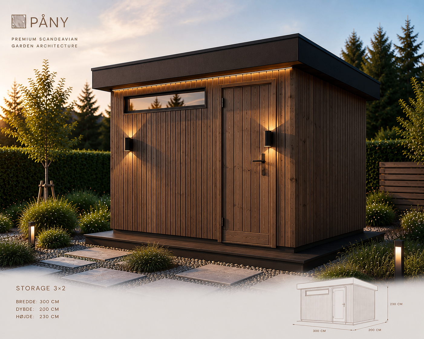 PÅNY Storage 3×2 Premium